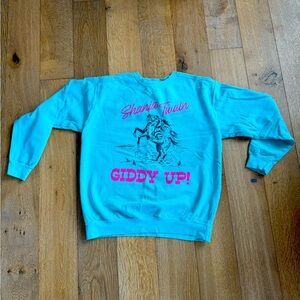 Shania Twain official Giddy Up sweatshirt